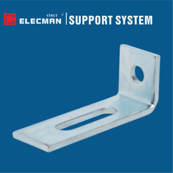 Long Slotted Adjustment Strut Angle Fittings Bracket Galvanized Steel