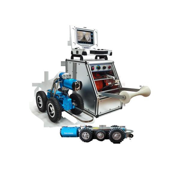 Buy High definition sewer pipeline inspection crawler robot Windows and Andriod controller at wholesale prices