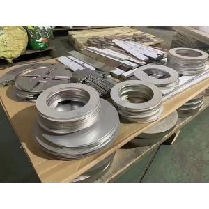 Cutting Round Stainless Steel Plate HL Square 150mm 3.0mm