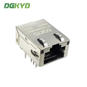 DGKYD811Q008FN9A2DB057 Gigabit Integrated Transformer Ethernet Filter With Light