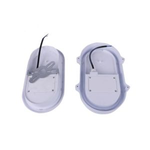 20 W SMD PC White LED Bulkhead Ip65 85- 265V AC / Oval Bulkhead Light