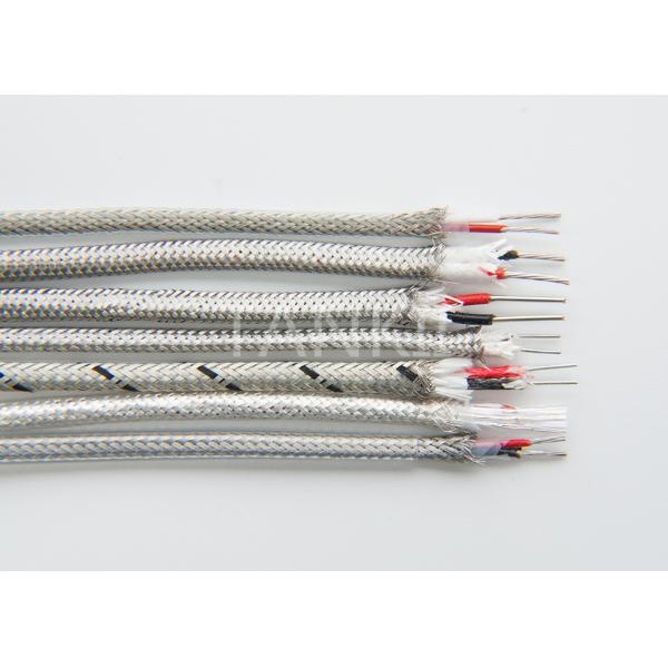 Buy 26AWG - 36AWG Thermocouple Cable With Fiberglass Stainless Steel Braided Sheath at wholesale prices