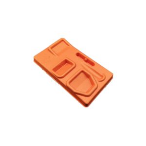 China Factory Direct Supply: Orange Pulp Molding Base for Razors - Embedded Type