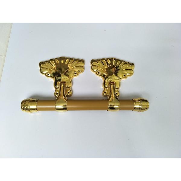 Buy Gold Color Plastic Coffin Accessories Casket Handles For Decorating Coffins at wholesale prices