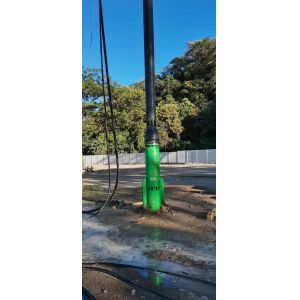 Top Feed Vibroflot with 150 Kw and 225 Kw Power Options and 1700 Kg Weight for Efficient Vibro Compaction