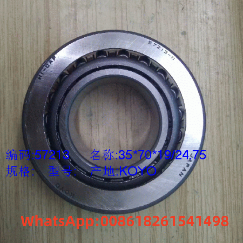 China KOYO HI-CAP 57213 Single Row Tapered Roller Bearing Differential Bearing 35x70x24.75mm on sale