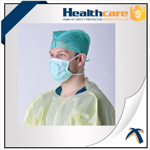 Buy Blue Nonwoven Disposable Head Cap Particulate Filtration at wholesale prices