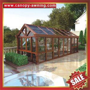 high quality prefabricated solar garden park aluminum alloy transparent glass