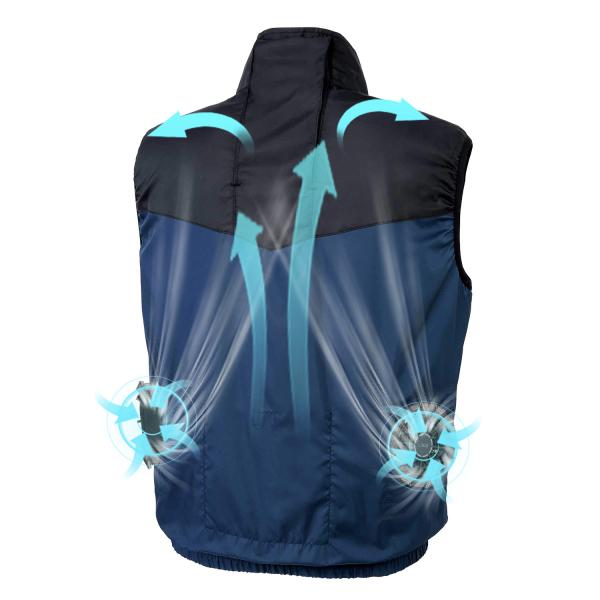 Buy Rechargeable Intelligent Air Conditioned Vest 3 Gear Usb Power Bank at wholesale prices