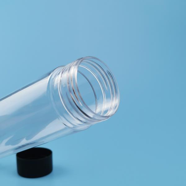 PP Lid 15 Oz 450Ml Clear Plastic Juice Bottles