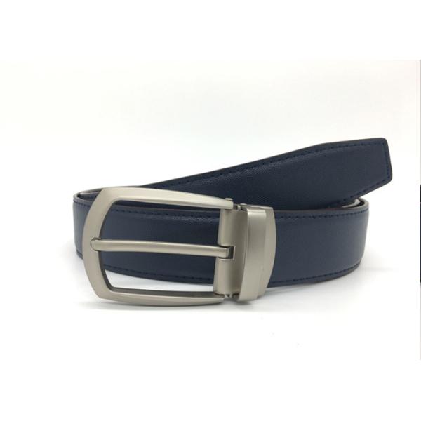 Customized Business Waist 100cm Mens Leather Dress Belt