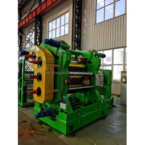 Single Motor 4 Roll Rubber Calender Machine 160kw