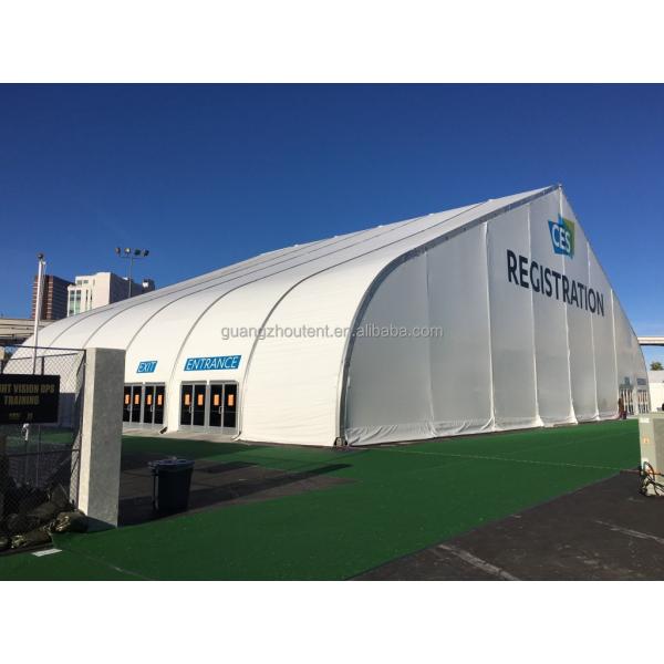 Buy SGS Certified Curved Event Tent Canopy Heavy Duty Aluminum Alloy  6061 T6 at wholesale prices