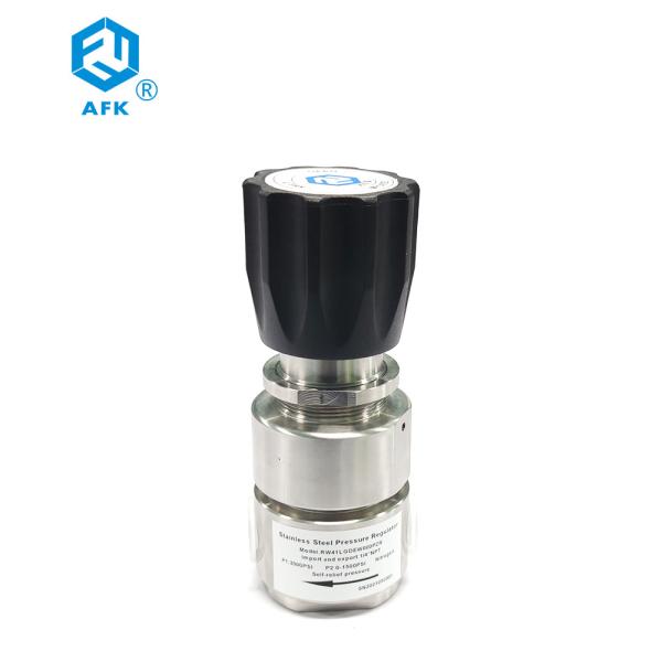 Buy PCTFE Seat Stainless Steel Hydrogen Pressure Regulator 316L Spring at wholesale prices