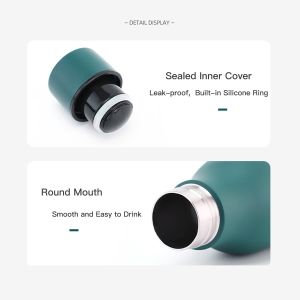 17oz Sports Stainless Steel Insulated Water Bottles Leak Proof