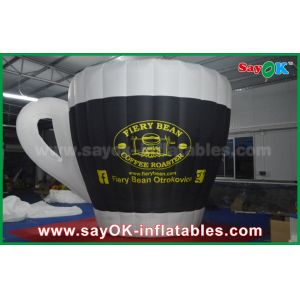 Oxford Cloth Outdoor Giant Inflatable Cup Model with Print for Promotional