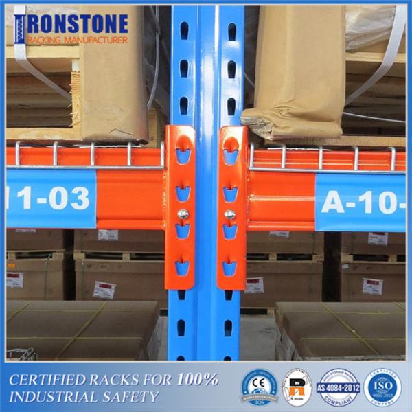 Buy EURO 50mm Pitch Warehouse Pallet Rack Systems at wholesale prices