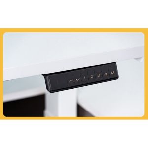 Modern Nordic Style Wooden Study Table with L Shape Design Height Adjustable 100