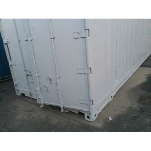 White Second Hand High Cube Reefer Container  / 45 Hc Container