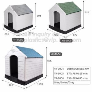 China waterproof pet house large insulated plastic dog house, plastic dog kennel, Dog Product Plastic Durable Pet Dog House on sale