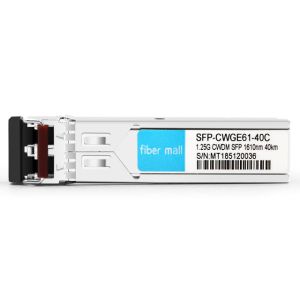 Netgear CWDM-SFP-1610 Compatible 1.25G CWDM SFP 1610nm 40km LC SMF DDM