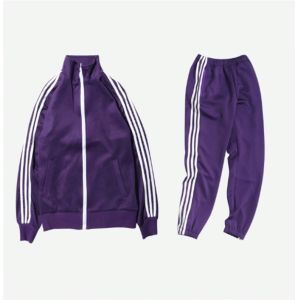 New Arrival Striped Custom Mens Gym Tracksuit