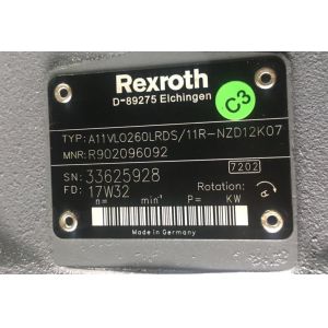 Rexroth A11VLO260LRDS/11R-NZD12K07 A11VLO260LRDS/11R-NZD12N00 A11VLO260LRDS/11R