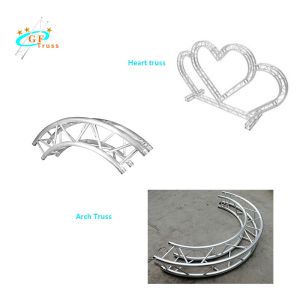 Custom 1.5m Arch Love Background Round Wedding Truss