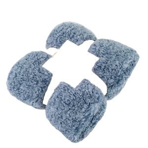 1000KG Sherpa Fleece Jacquard Fabric 100% Polyester Comfortable