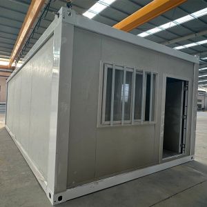 Steel Frame Easy Assembly 20ft 40ft Tiny Homes Site Office Container Houses with