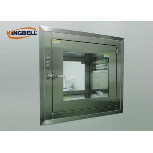 KBCD555 Stainless Steel Pass Box Clean Room Electromagnetism Interlock 5mm