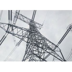 China Grade 50 Double Circuit ASTM Transmission Line Tower on sale
