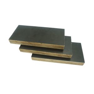9mm 12mm Hot Pressed Phenolic Glue Black Film Faced Plywood