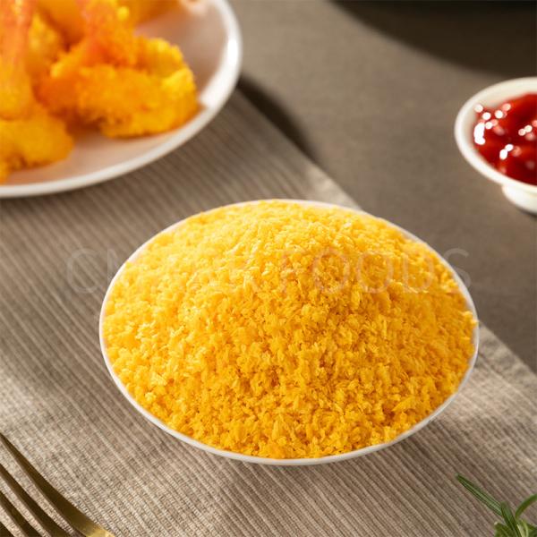 Buy Dry Bread Crumbs Yellow 1KG 10KG Panko Breadcrumbs at wholesale prices
