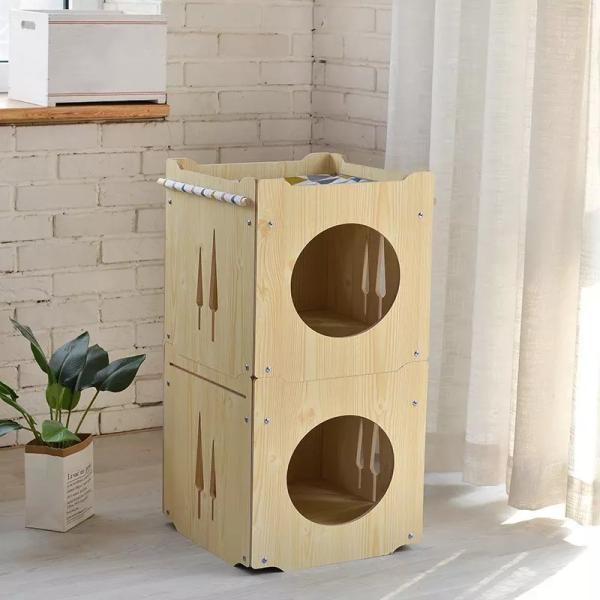 Buy FSC CC Cat House Nightstand at wholesale prices