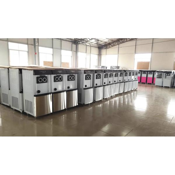 Industrial Ice Cream Machine with 304 Stainless Steel Construction and 220V/50Hz Voltage