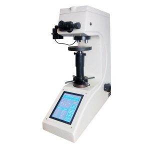 Quality Manual Turret Touch Screen Analogue Measuring Eyepiece Vickers Hardness Tester HV-5THY for sale