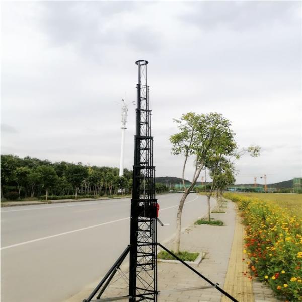 Buy 50ft 15m 8 Sections Telescopic Cell On Wheel Tower at wholesale prices