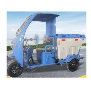 Electric Three Wheeled Water Truck Sprinkler 70-90km Driving Mileage