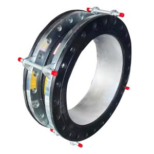 Large Diameter Fully Sealed End Face Flexible Rubber Joint Flange Lining