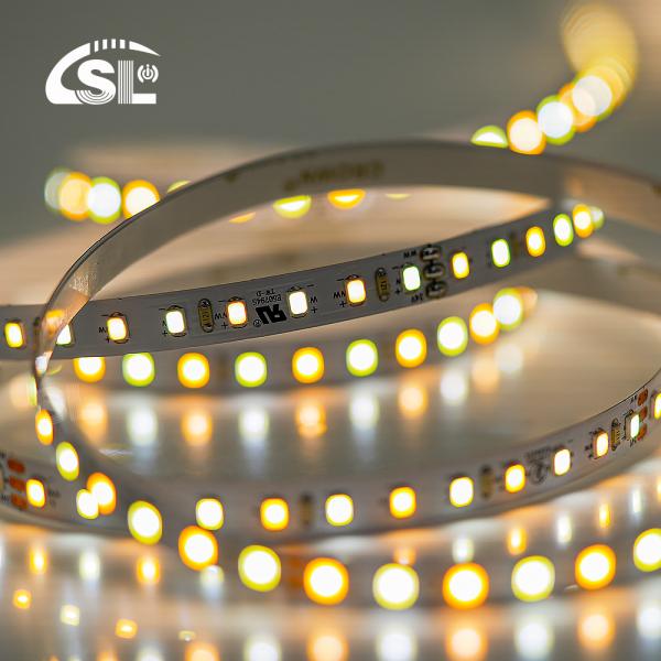 120leds 8mm 3000K-6500K CCT Flexible Dual Color COB SMD2835 LED Strip Light with 80 Ra