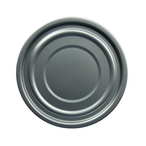 300# 73mm Diameter 0.18mm Coated Food Grade Tinplate Round Bottom Lid For Vegetable Can