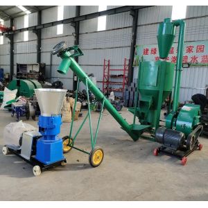 Automatic Control Feed Grinding Machine 12mm Pellet Making Machine