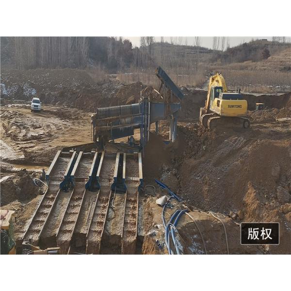 400tph gold mining washing equipment big scale trommel gold processing plant machine