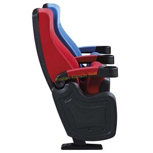 High Back Reclined Home Cinema Theater Chairs With Fireproof Fabric