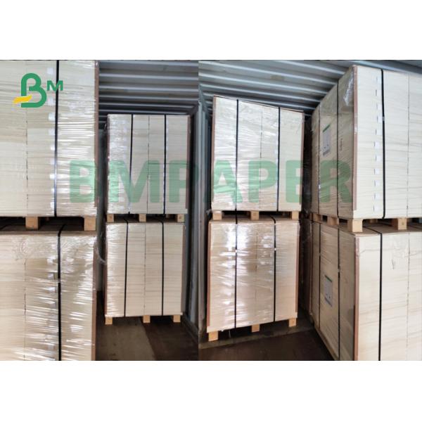 bleached uncoated board