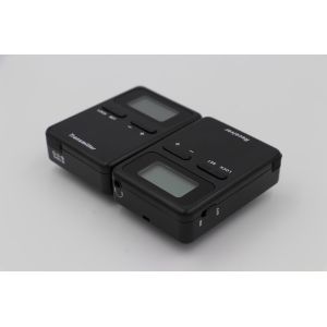 008A Black Travel Guide System With Transmitter And Receiver Neck Hanging Type