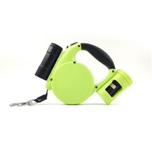 Wholesale Retractable Pet Leash with LED Flashlight | Multifunctional Design |