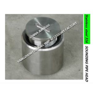 STAINLESS STEEL 316L SOUNDING PIPE HEAD A50 CB/T3778-1999 FOR MARINE STEEL DECK