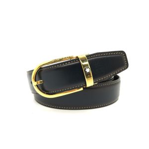 Coffee Color Mens Leather Dress Belt Removable 1-3/8" / Casual Golf Belt